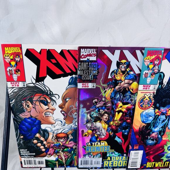 X-Men 79-94 96-97 Lot Marvel Apocalypse The Twelve Alan Davis - Picture 4 of 7